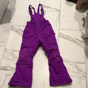 Lands End Purple Ski Pants
